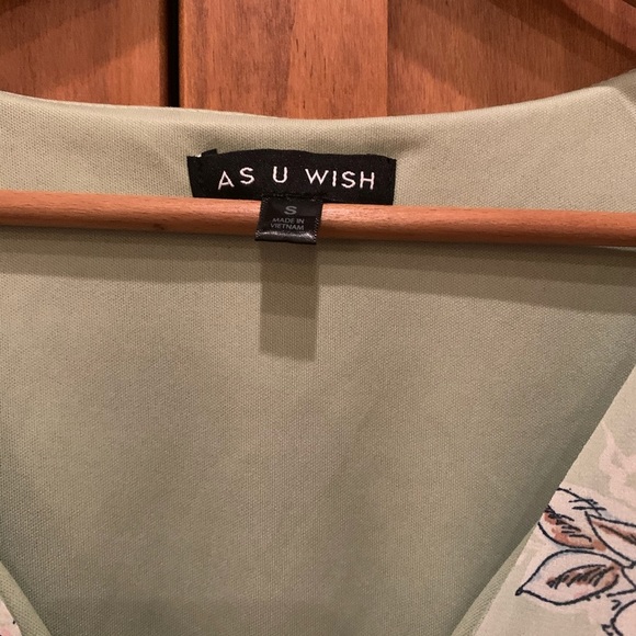 As U Wish Floral High Low Cut Dress - Picture 4 of 4